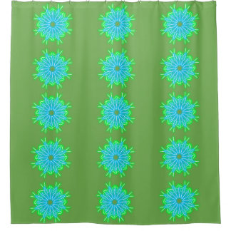 Kaleidoscope Prints  Shower Curtain