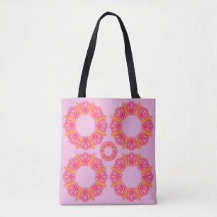 Kaleidoscope Prints Tote Bag