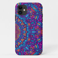 Kaleidoscope Purple Mandala Pattern
