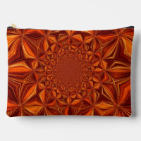 Kaleidoscope Red Digital Art Pattern-67546