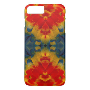 Kaleidoscope Scarlet Macaw design iPhone 8 Plus/7 Plus Case
