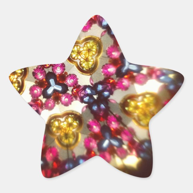 Kaleidoscope Star Stickers (Front)