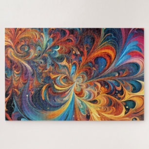 Kaleidoscope stars jigsaw puzzle