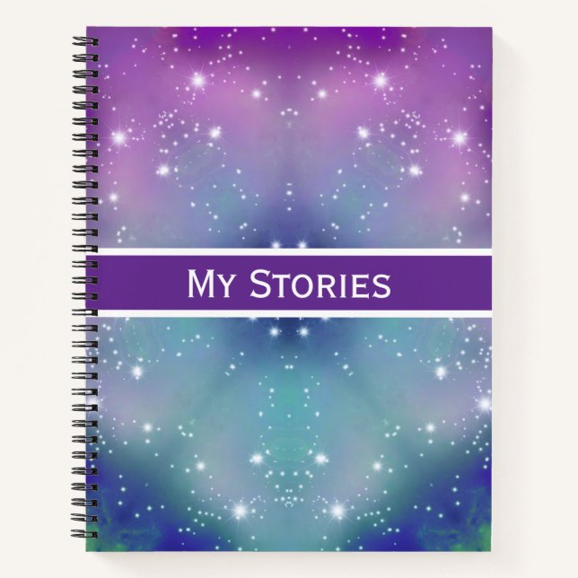 Kaleidoscope stories Spiral Notebook (Front)