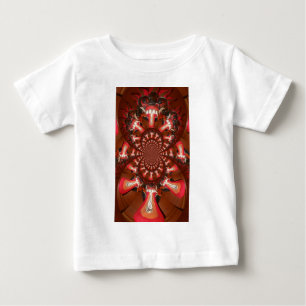 Kaleidoscope Tongue Art Print/Graphic Baby T-Shirt