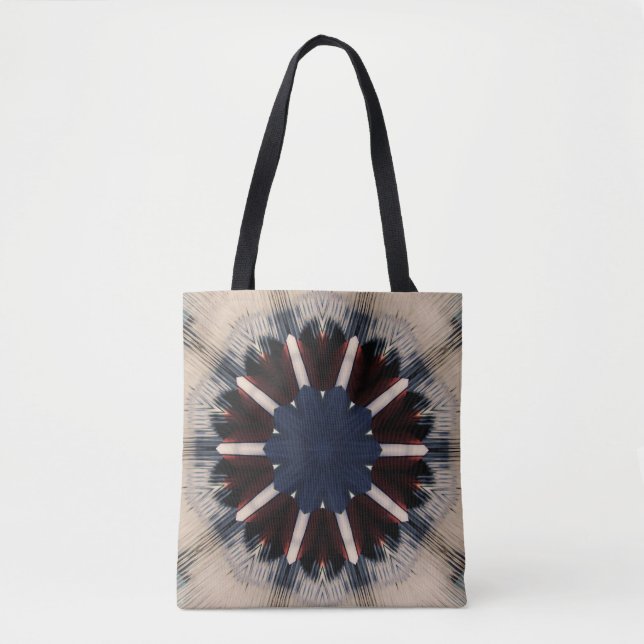 Kaleidoscope tote bag (Front)