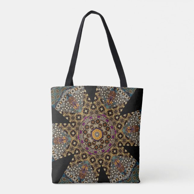 kaleidoscope Tote Bag (Back)