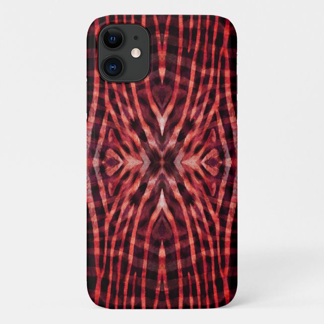 Kaleidoscope Zebra Skin Pattern Case-Mate iPhone Case (Back)