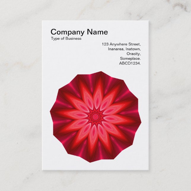 Kaleidoscopic 260614(3) business card (Front)