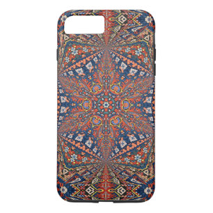 Kaleidoscopic Armenian Carpet design Tough iPhone 8 Plus/7 Plus Case