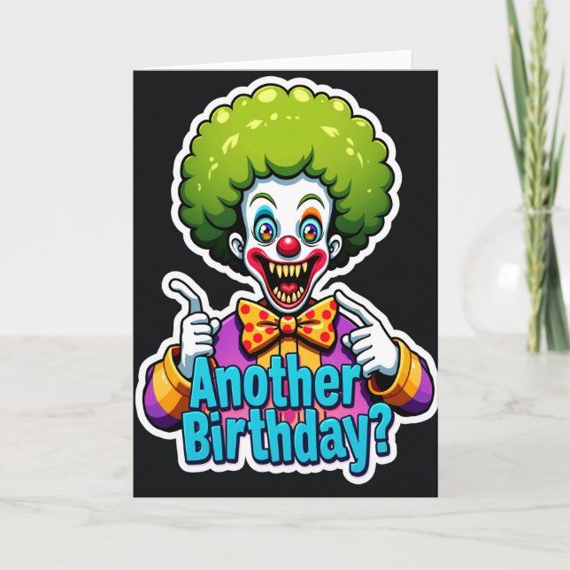 Kaleidoscopic Birthday Card (Front)