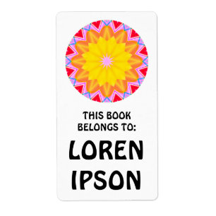 Kaleidoscopic - Book Plate