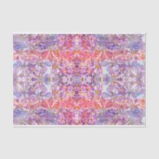 Kaleidoscopic Cosmos Pressed Flower Tissue Paper