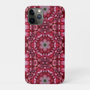 Kaleidoscopic Crimson Dahlia  iPhone 11 Pro Case