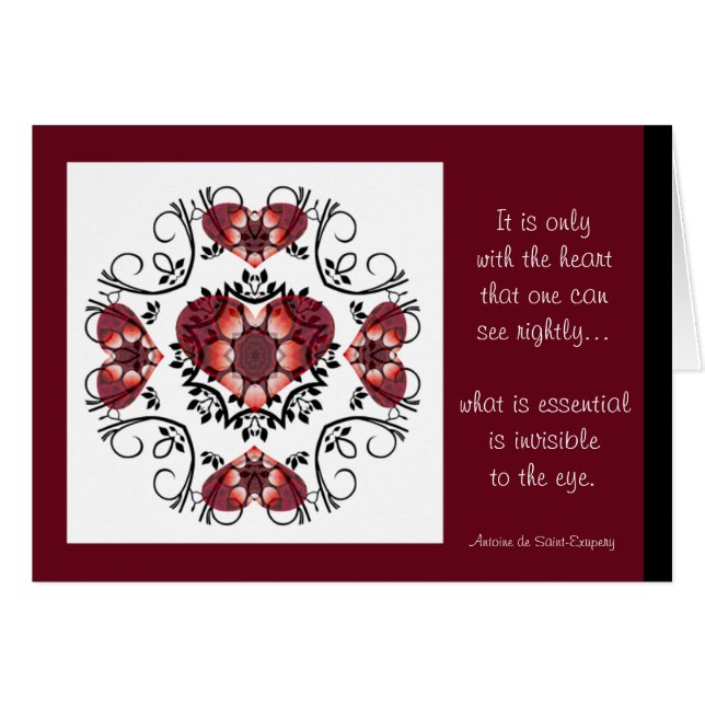 Kaleidoscopic Heart Card.4 (Front Horizontal)