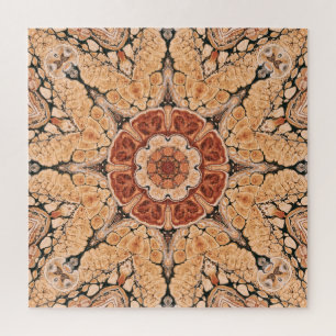 Kaleidoscopic Mandala Jigsaw Puzzle