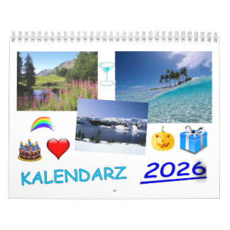 Kalendarz 2026 calendar