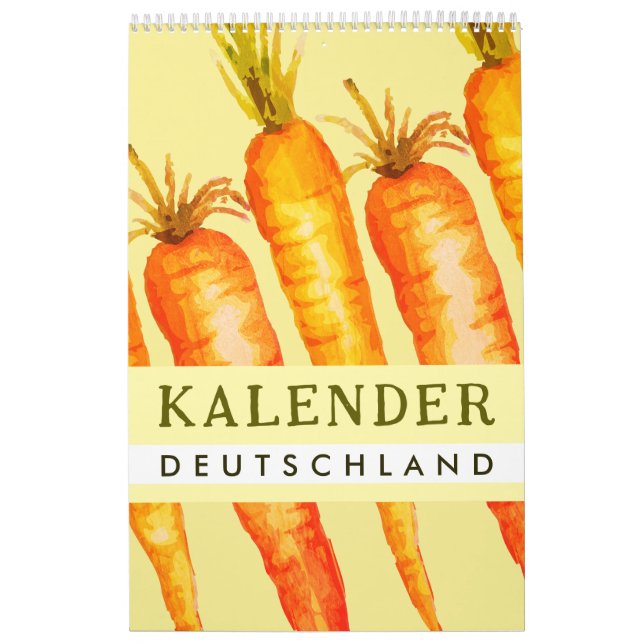 Kalender Deutschland mit Feiertagen | Germany 2026 Calendar (Cover)