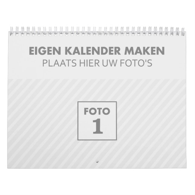 Kalender maken 2024 fotokalender jaarkalender calendar (Cover)