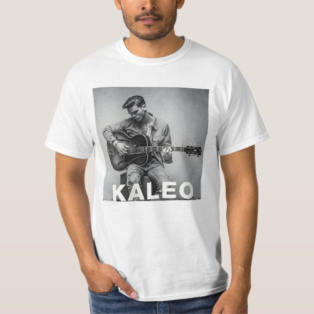 kaleo with guitar T-Shirt (Front)