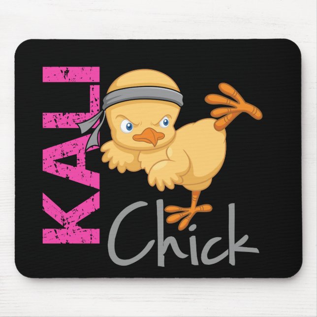 Kali Chick Mouse Pad (Front)