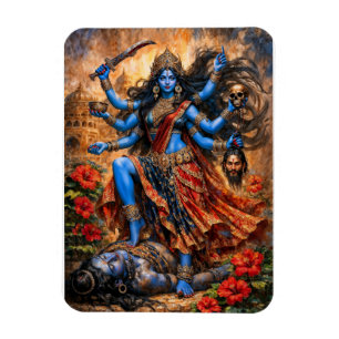 Kali Dance on Shiva Magnet