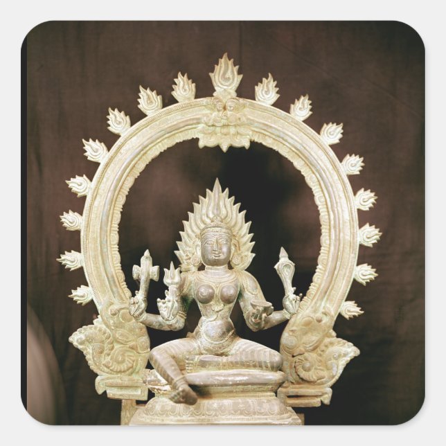 Kali, from Vijayanagar Square Sticker (Front)