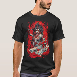 Kali Goddess of Death, Time and Doomsday Hindu God T-Shirt