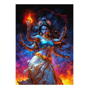 Kali in Dance Photo Print