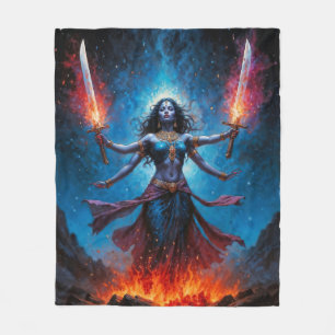 Kali Rising Fleece Blanket