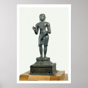 Kali, Tamil Nadu, late Chola (bronze) Poster