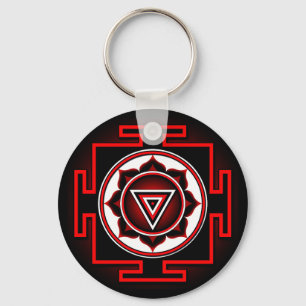 Kali Yantra Key Ring