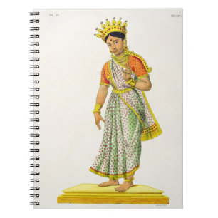 Kalika wife of Varuna, engraved by C. de Motte (17 Notebook