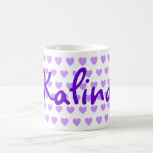 Kalina Purple Heart Coffee Mug