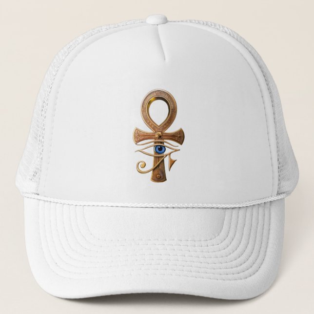 kaliraarts design key to life trucker hat (Front)