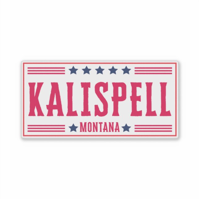 KALISPELL MONTANA Stars & Stripes (Front)