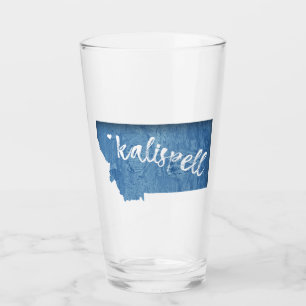 Kalispell Montana Wood Grain Glass