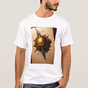 Kalki 2896: Futuristic Sci-Fi Typography T-Shirt D
