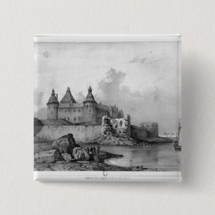 Kalmar Castle 15 Cm Square Badge