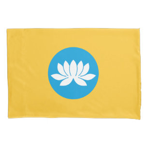 Kalmykia Flag Pillowcase