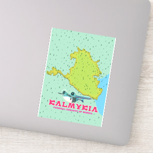 Kalmykia Russia map