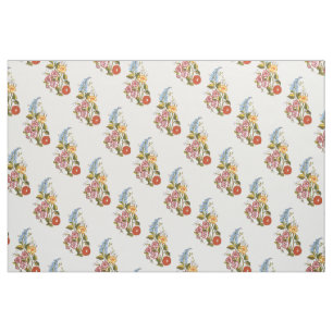 Kalocsai floral pattern fabric