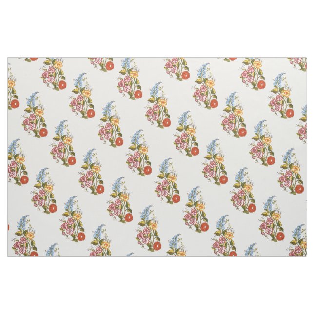 Kalocsai floral pattern fabric (Fat Quarter)