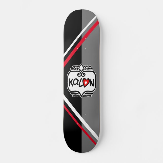 Kalon, cœur de breton skateboard (Front)
