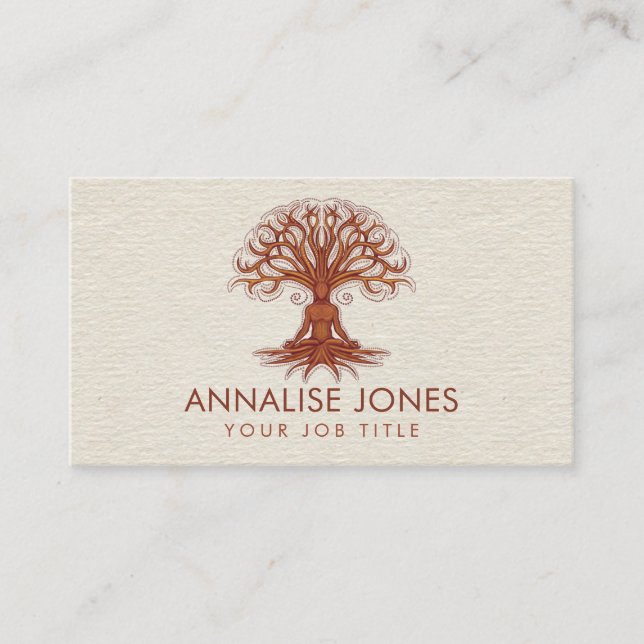 Kalpavriksha - Wishing tree Business Card (Front)