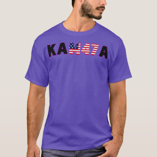 KAM47A Pink Patriotic Front TShirt