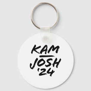 Kam Josh 2024 Script For Men Women Kamala Harris 2 Key Ring
