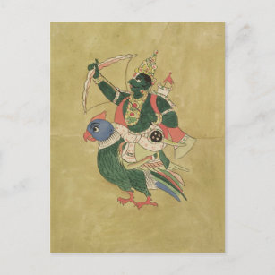 Kama, God of Love, 18th-19th century Postcard
