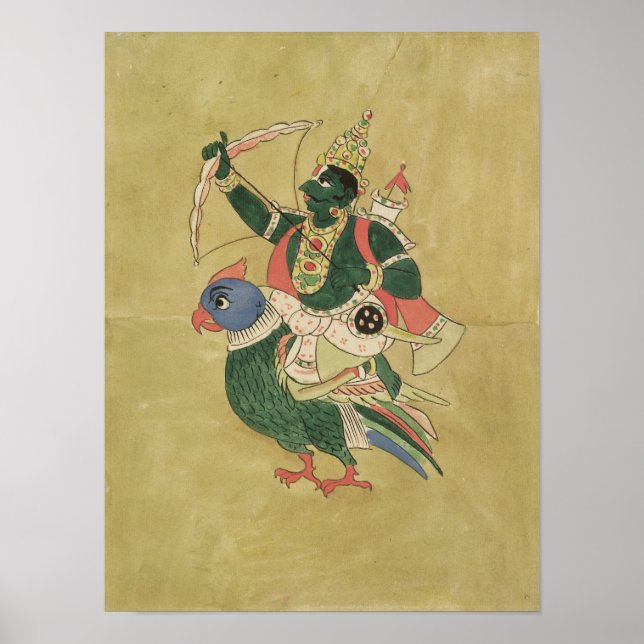 Kama, God of Love, 18th-19th century Poster (Front)