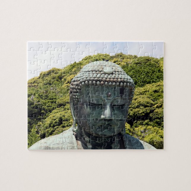 kamakura buddha face jigsaw puzzle (Horizontal)